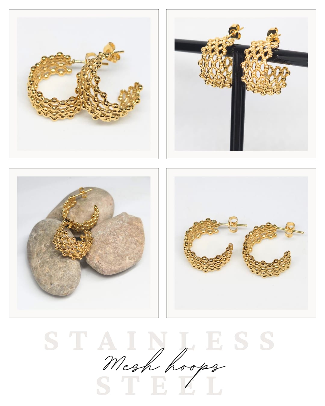 Mesh hoops 25mm