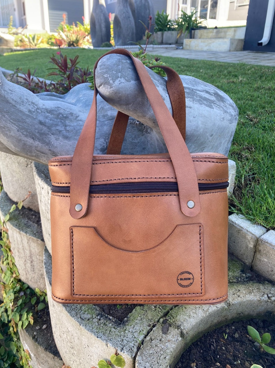 Cosmetic bag - Real leather