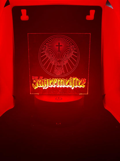 Perspex 3D night lamp