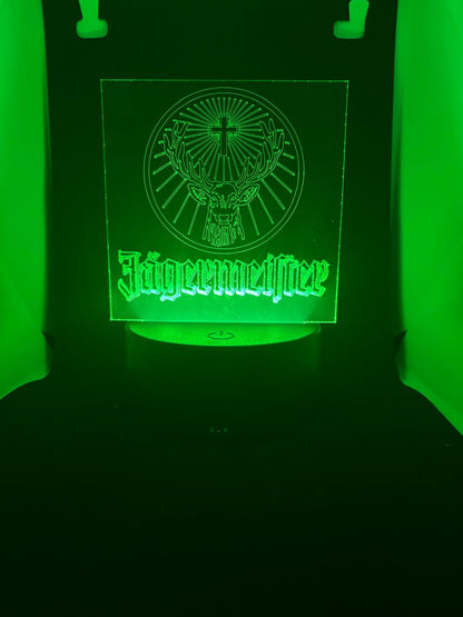 Perspex 3D night lamp